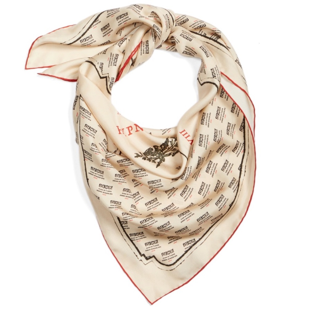 GUCCI Silk Scarf - Picture 4 of 6